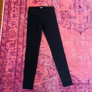 Athleta girl black leggings size M 8-10